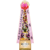 축하쌀화환(10kg)+동양난
