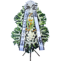 근조2단화환