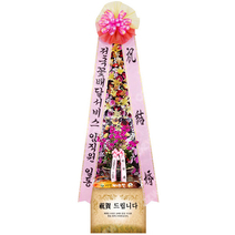 축하쌀화환(10kg)+서양난